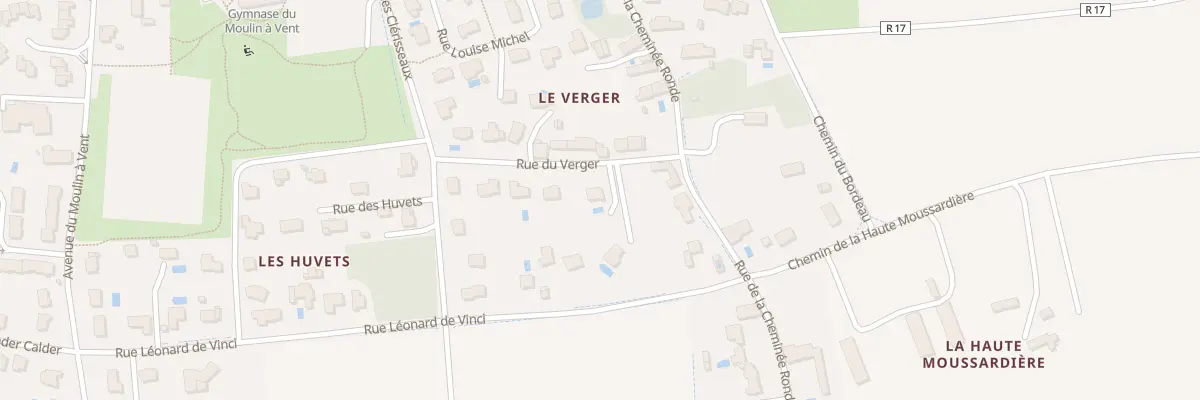 Plan du 5 Rue du Verger à Fondettes