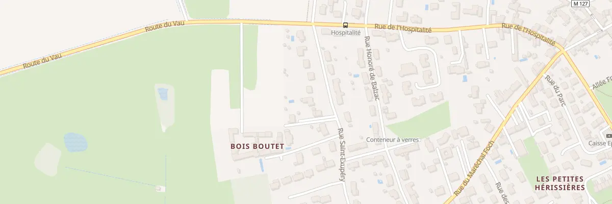Plan du 11 Rue Saint-Exupéry à Ballan-Miré