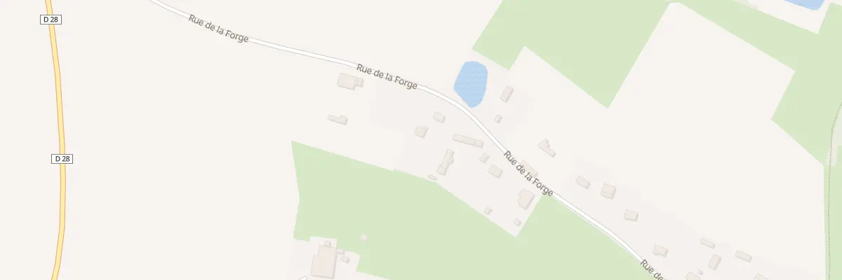 Plan du 500 Rue de la Forge à Grand-Camp