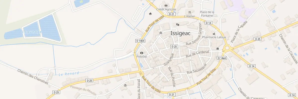 Plan du 26 Rue de l’Ancienne Poste à Issigeac