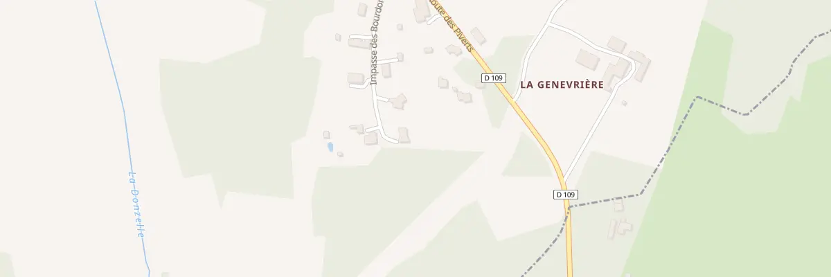 Plan du 9022 Crebantieras à Bussac