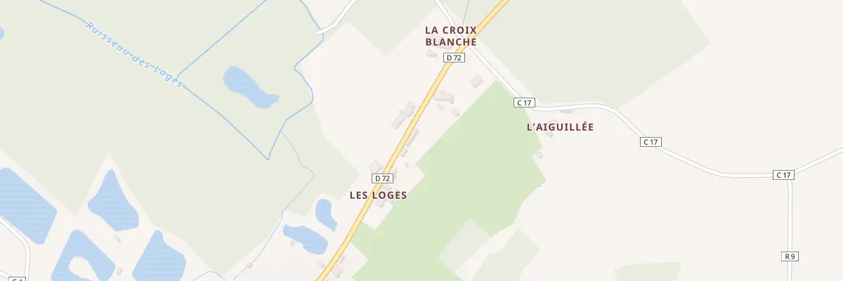 Plan du 5 Les Loges à Coudrecieux