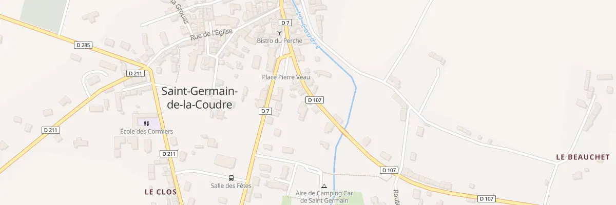 Plan du 10 Rue Germaine de Courson à Saint-Germain-de-la-Coudre