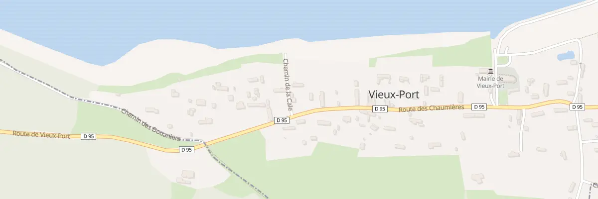 Plan du 40 Rte des Chaumières à Vieux-Port