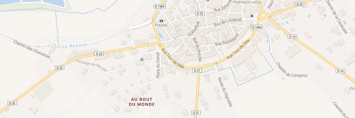 Plan du 29 Rue du Tour de Ville à Issigeac
