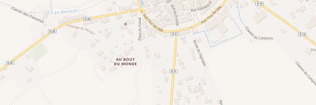 Plan du 6 Rue de la Croix de l’Orme à Issigeac