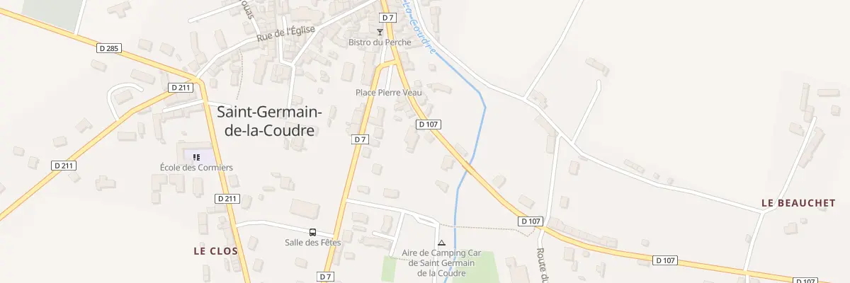 Plan du 12 Rue Germaine de Courson à Saint-Germain-de-la-Coudre