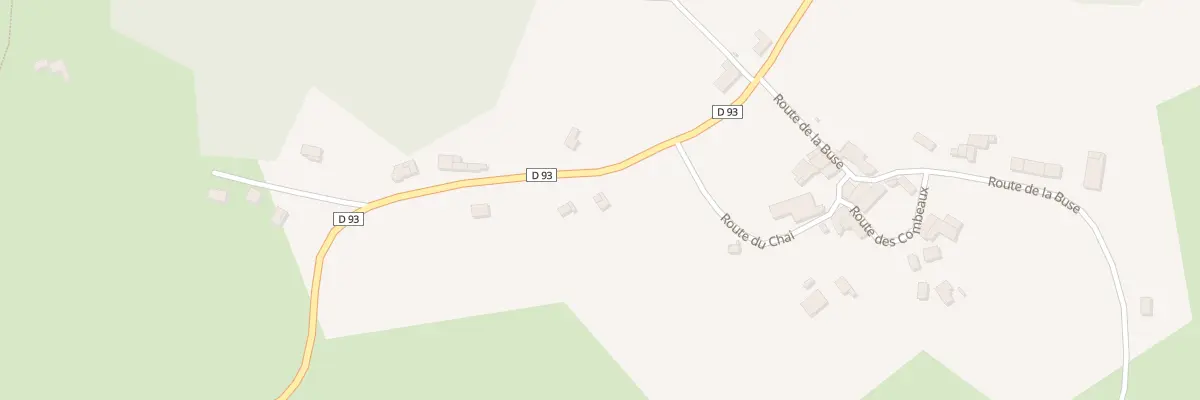 Plan du 86B Le Combeau à Teyjat