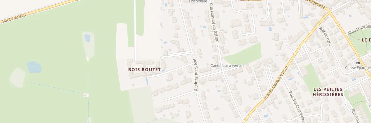 Plan du 17 Rue Saint-Exupéry à Ballan-Miré