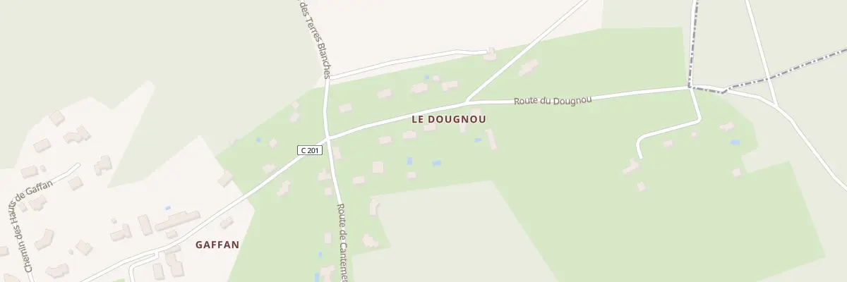 Plan du 89 Le Dougnou à Saint-Sauveur