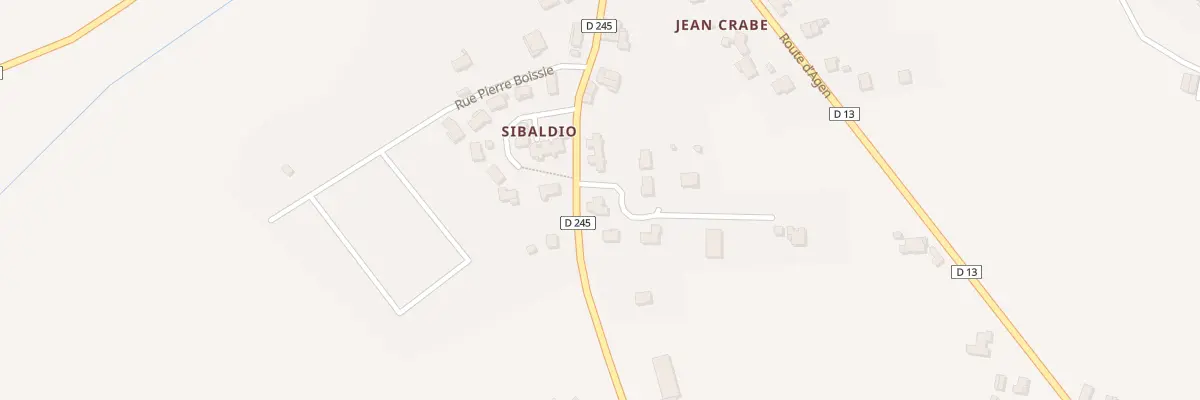 Plan du 12 Sibaldio à Laugnac