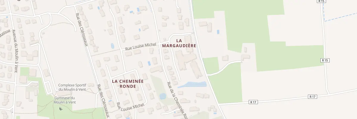 Plan du 35 Rte de la Cheminée Ronde à Fondettes