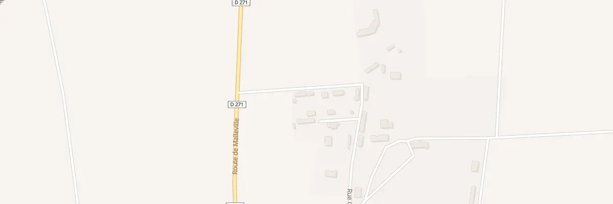 Plan du 6 Imp de la Bergerie à Canouville