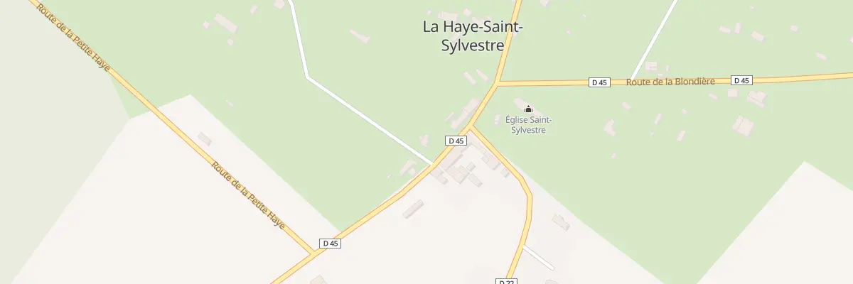 Plan du 40 Rte du Bois Branger à La Haye-Saint-Sylvestre