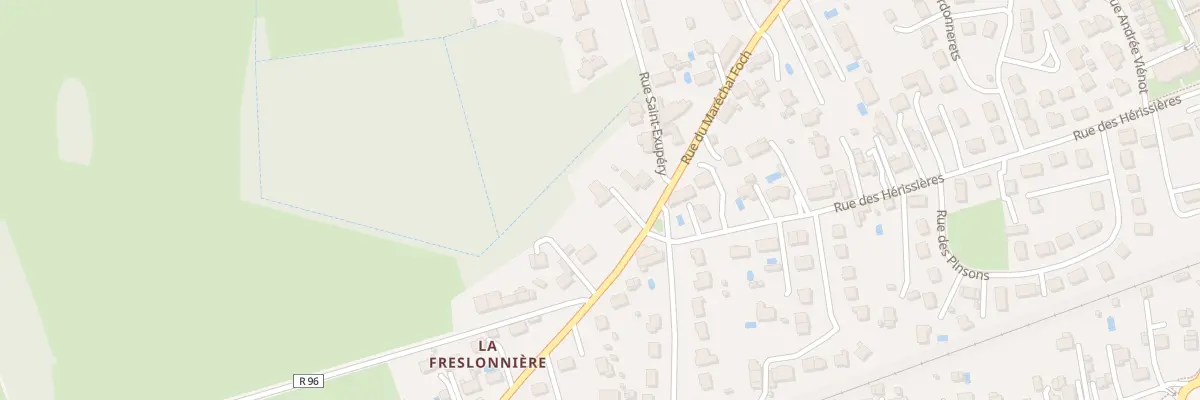 Plan du 3 Rue de Miré à Ballan-Miré