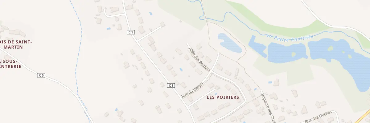 Plan du 24 Rue du Clos des Poiriers à Charentilly