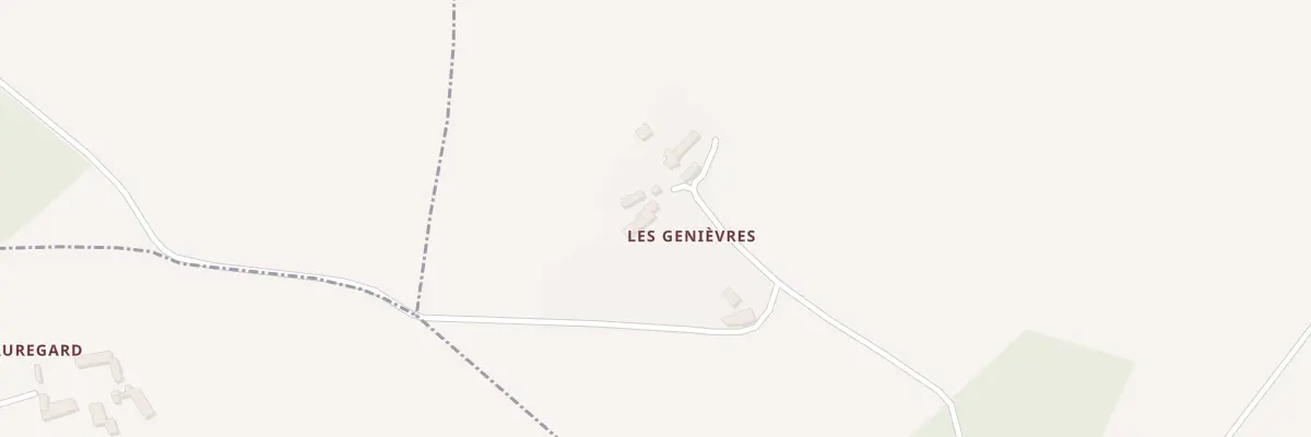 Plan du 44 Les Genièvres à Draché