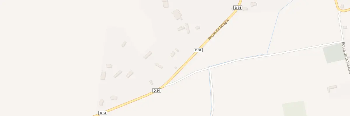 Plan du 4 Rte de Broglie - Jonquerets de à Mesnil-en-Ouche