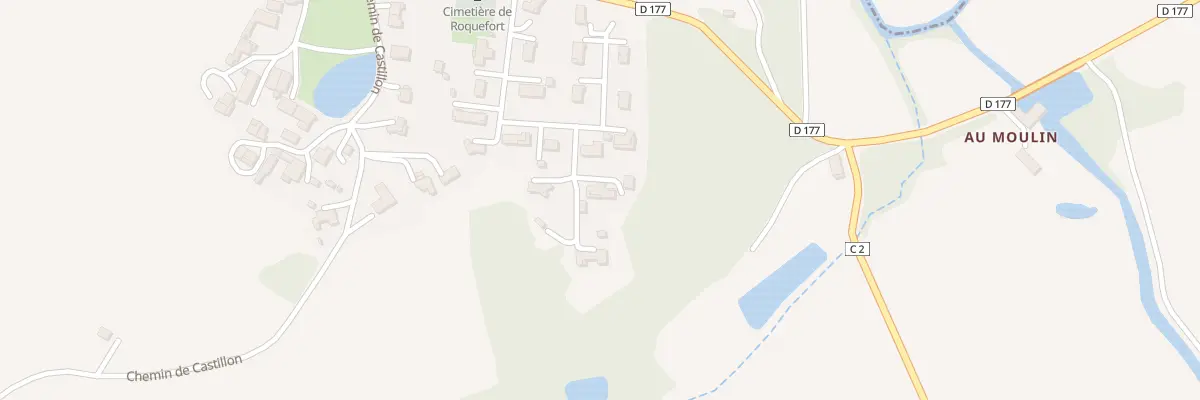 Plan du 25 Lot les Pruniers à Roquefort