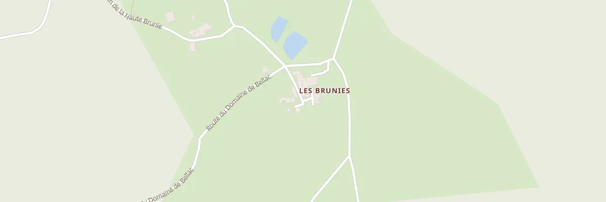 Plan du 5169 La Basse Brunie à Roussines