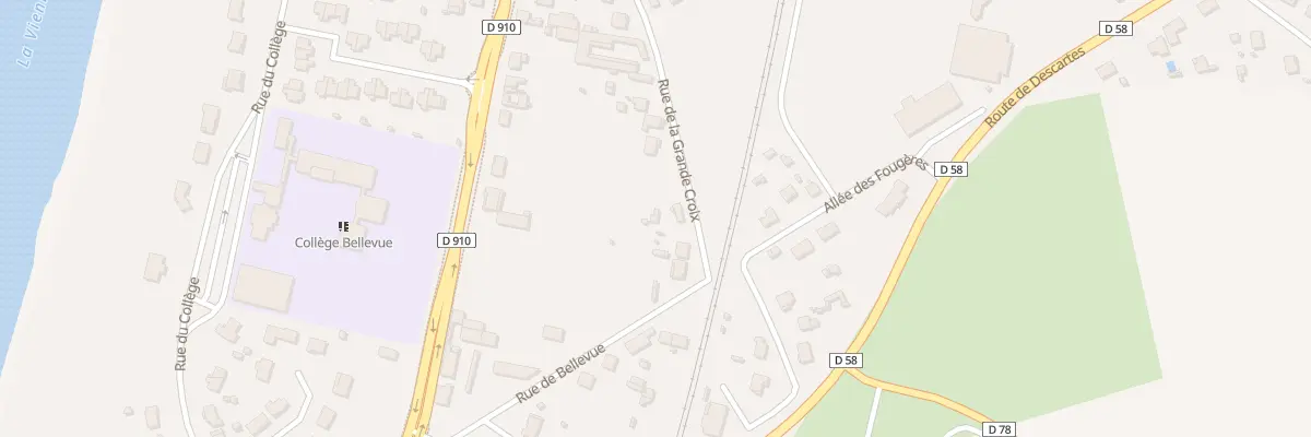 Plan du 18 Rue de la Gde Croix à Dangé-Saint-Romain