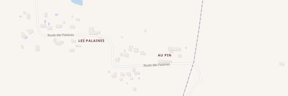 Plan du 1085 Rte des Palaines à Saint-Germain-et-Mons