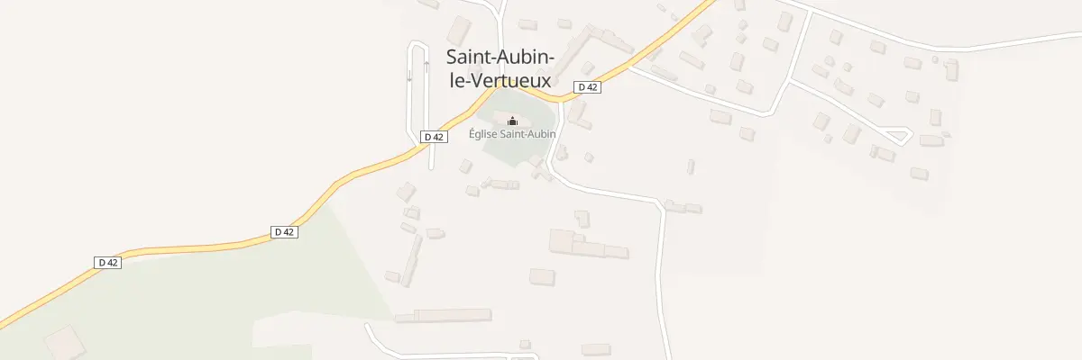 Plan du 6 Pl de la Mairie - St Aubin à Treis-Sants-en-Ouche