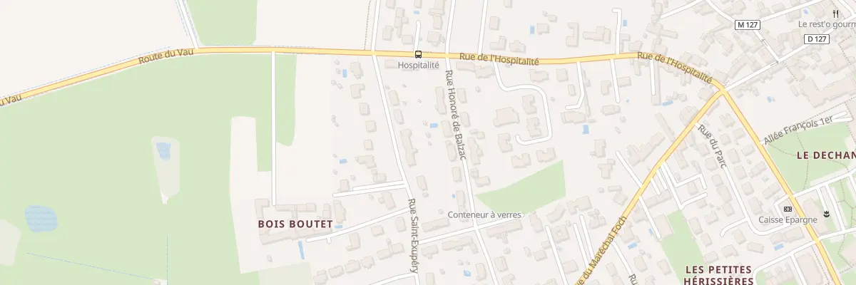 Plan du 14 Rue Saint-Exupéry à Ballan-Miré