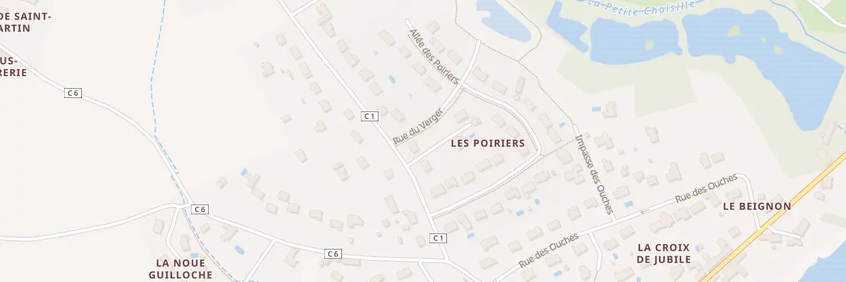 Plan du 23 Rue de la Fortinière à Charentilly