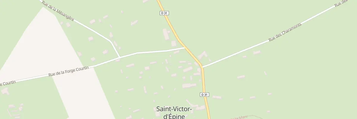 Plan du 65 Rue du Mont Criquet à Saint-Victor-d’Épine