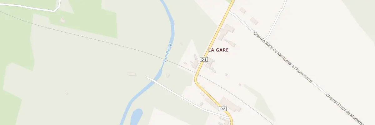 Plan du 5323 La Bussiere à Lhommaizé