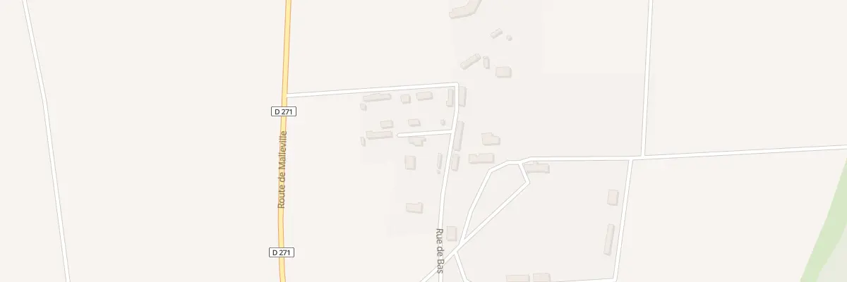 Plan du 1 Imp de la Bergerie à Canouville