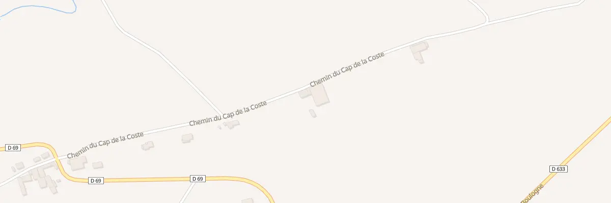 Plan du 426 Che du Cap de la Coste à Larroque