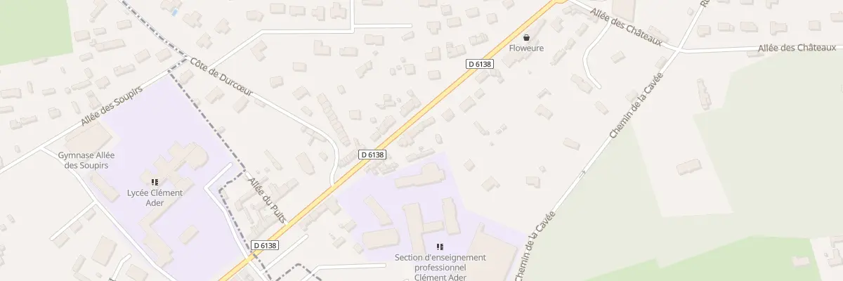 Plan du 28 Cote Aristide Briand à Menneval