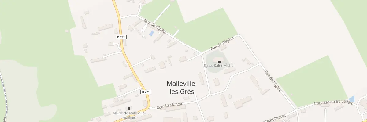 Plan du 263 Rue du Manoir à Malleville-les-Grès