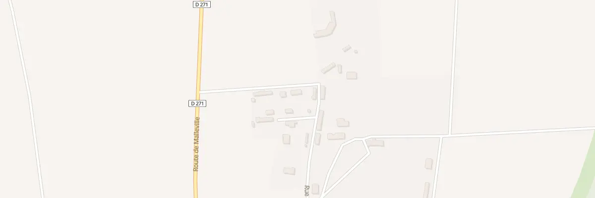 Plan du 2 Imp de la Bergerie à Canouville