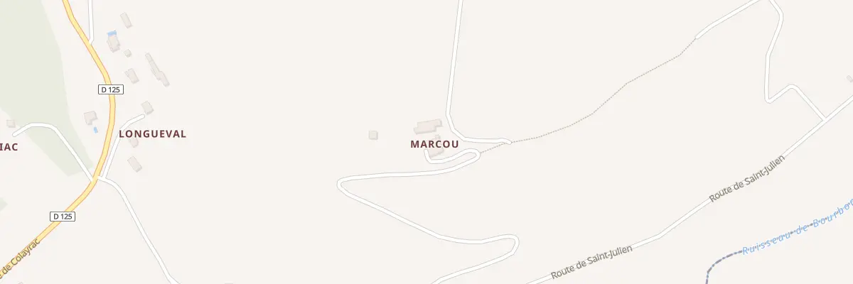 Plan du 103 Marcou à Madaillan