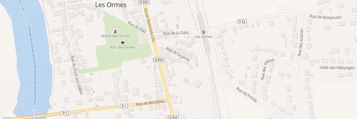 Plan du 8 Rue de la Jarrie aux Ormes