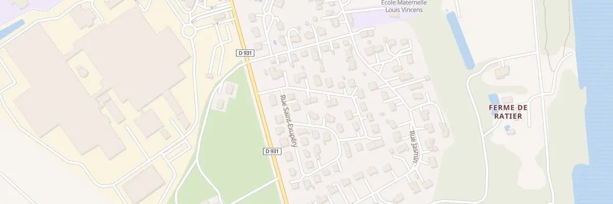 Plan du 17 Rue du Marechal Lyautey au Passage