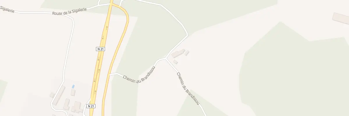Plan du 76 Le Brandissou à Douville