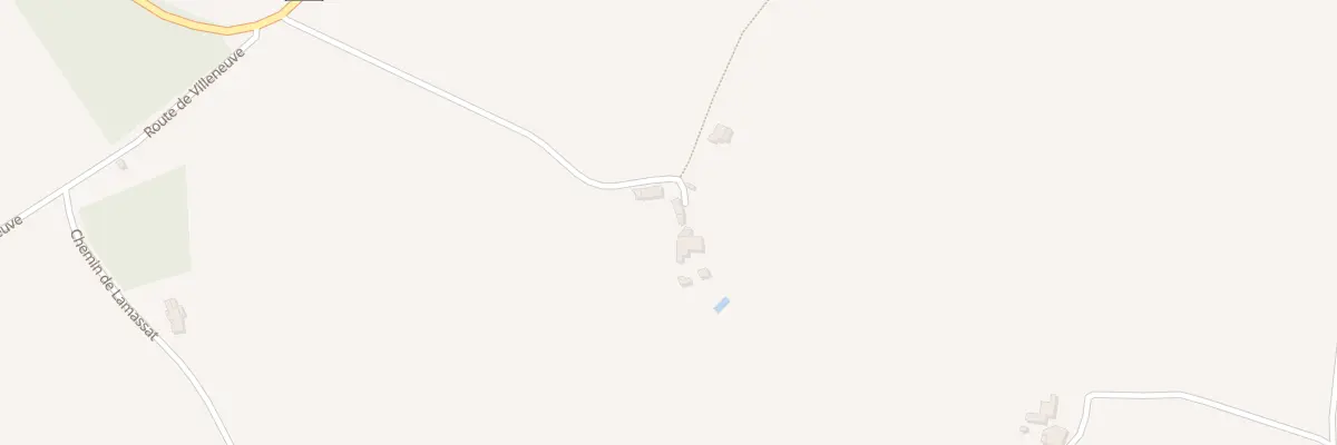 Plan du 1380 Rte de Villeneuve à Cours