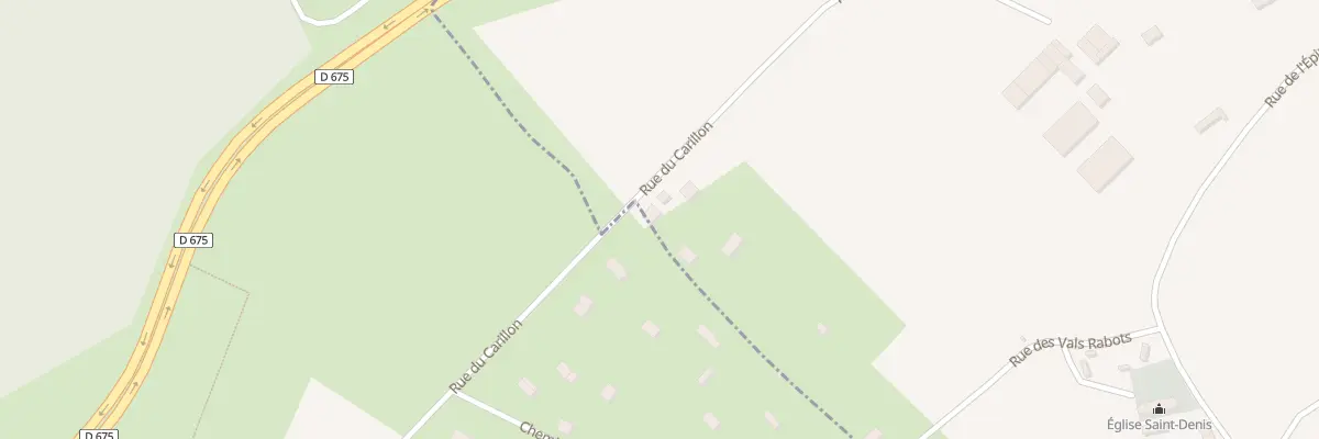 Plan du 192 Rue du Carillon à Colletot