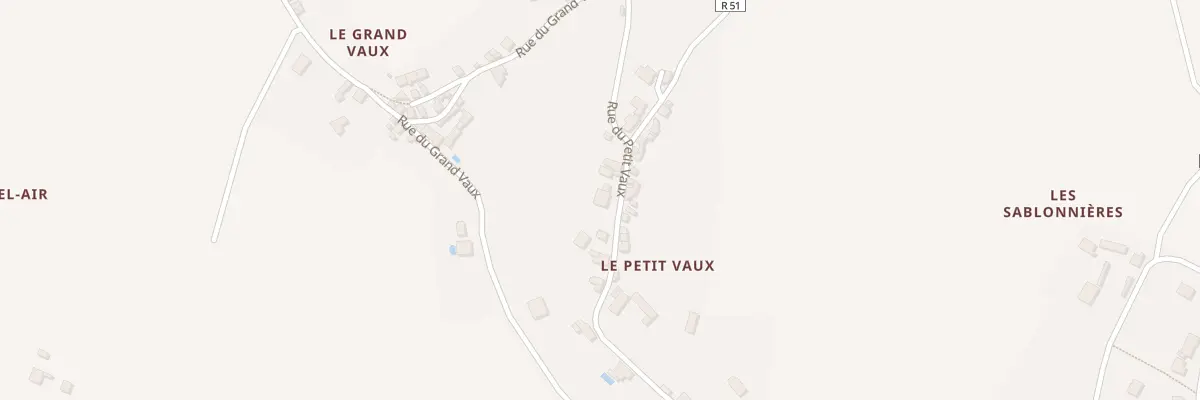 Plan du 15 Rue du Petit Vaux à Sainte-Maure-de-Touraine