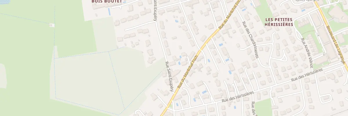 Plan du 20 Rue Saint-Exupéry à Ballan-Miré