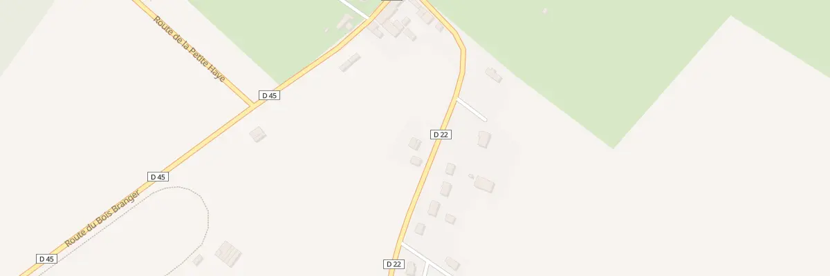 Plan du 90 Rte de la Mare Dupre à La Haye-Saint-Sylvestre