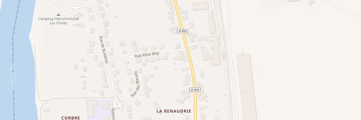 Plan du 126 Rte Nationale Dix aux Ormes