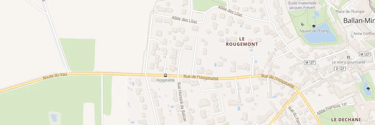 Plan du 31 Rue de l’Hospitalité à Ballan-Miré