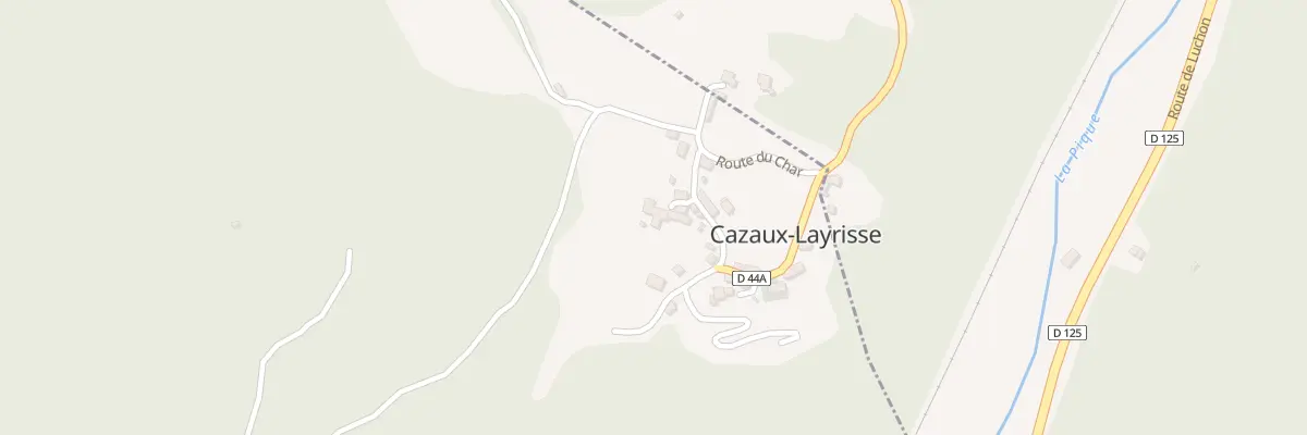 Plan du 11 Cazaux à Cazaux-Layrisse