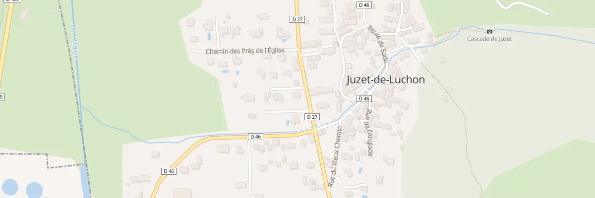 Plan du 5999F Rte de Salles à Juzet-de-Luchon