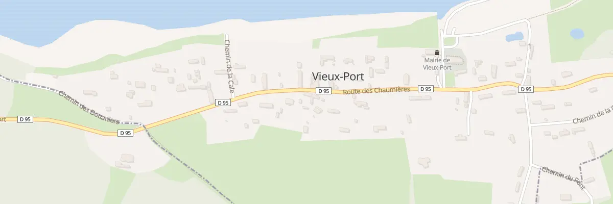 Plan du 25 Rte des Chaumières à Vieux-Port